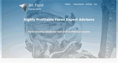 Desktop Screenshot of jet-fund.com